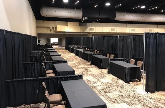 MEETING & CONVENTION 1 pipe and drape rental