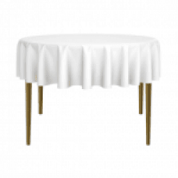 90 Round Linen