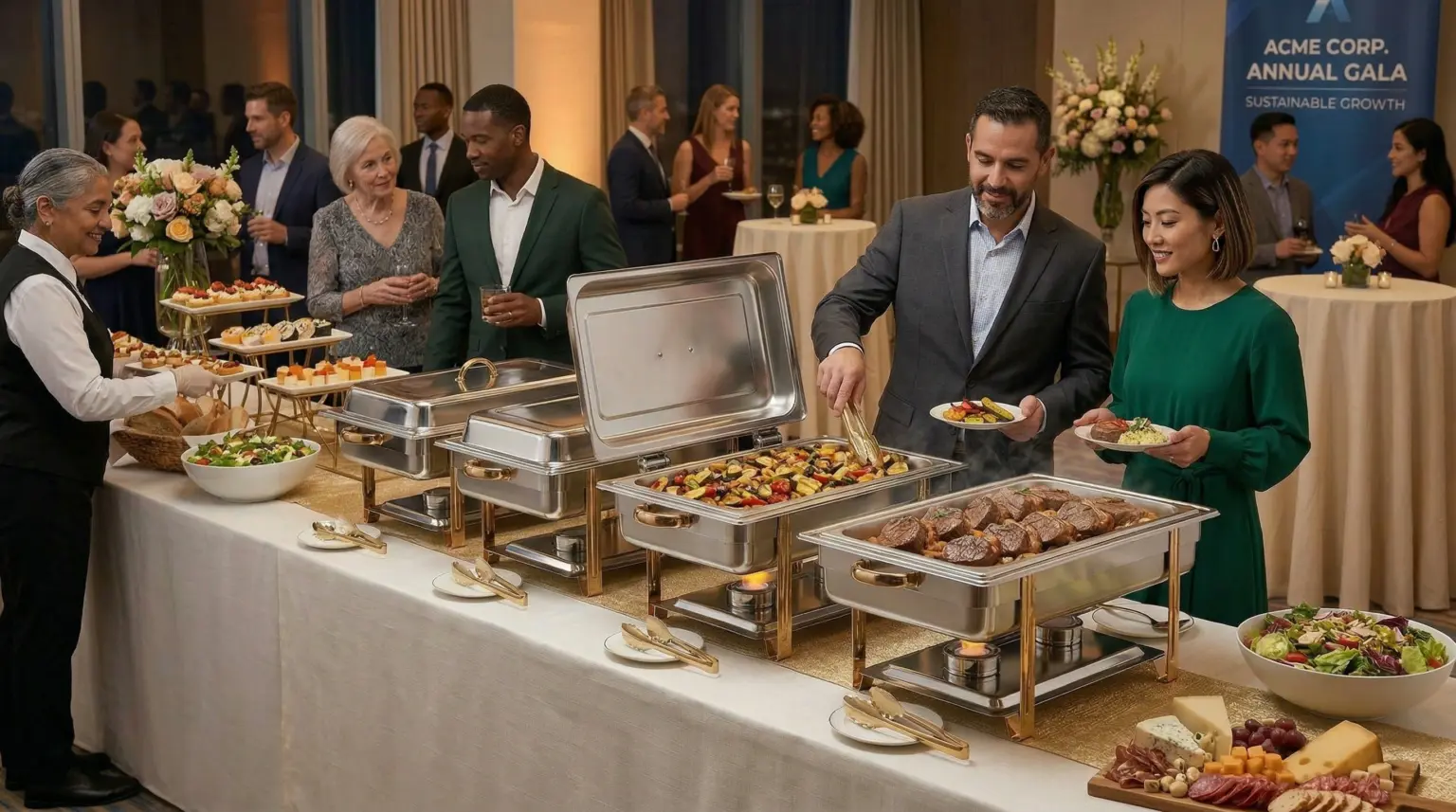 Beverage and serveware rentals for weddings banquets and events in Northern Utah