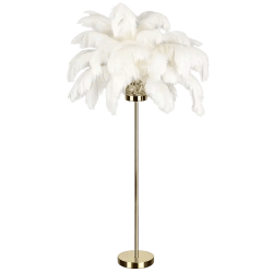 Gold Stand Feather Centerpiece