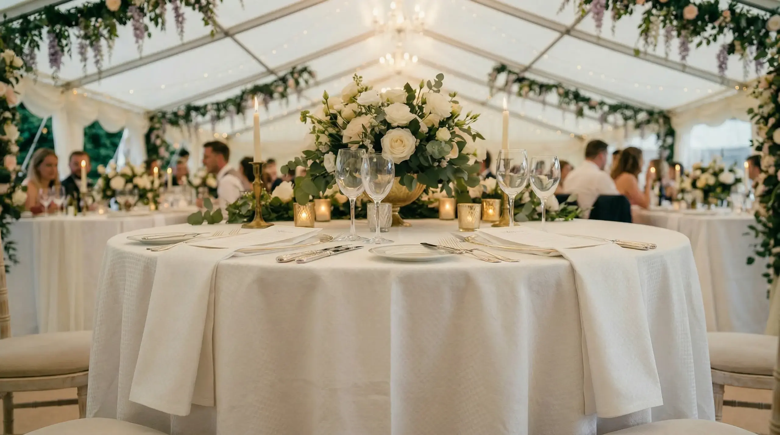 Linen rentals for weddings and events in Northern Utah