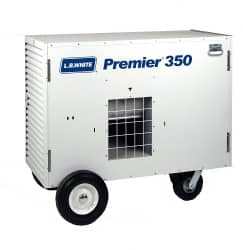 Propane Tent Heater 350k W/ Filled Tanks & Duct System