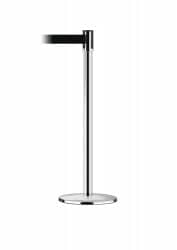 Chrome Retractable Belt Stanchion
