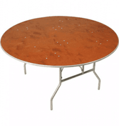 5' Round Table (Wood)